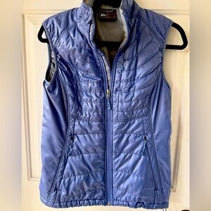 REI Women's down vest cornflower blue Size S